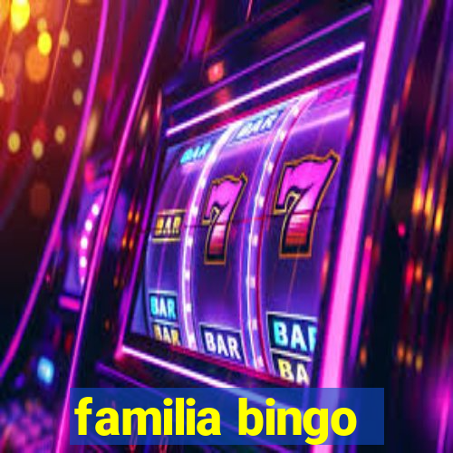 familia bingo